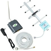 Verizon Cell Signal Booster Mingcoll Home 4G LTE Signal Booster FDD High Gain 700MHz Band 13 Mobile Cell Phone Signal Amplifier Repeater Kit with Yagi/Whip Atenna (BV70-NFZ)