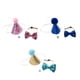 thumbnail image 4 of Methold Mascota PU cuero brillante sombrero Bowknot Set banquete boda ceremonia Animal disfraz Kit fotografía Prop accesorios de ropa Memoriales de mascotas lago azul Methold PT004536-03, 4 of 6