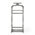 thumbnail image 2 of Judson Powder Grey Wood Valet Stand, 2 of 7