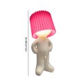 thumbnail image 3 of Lámpara Divertida La Mesita Noche Little Shy Man Lamps Con Pantalla para, 3 of 9
