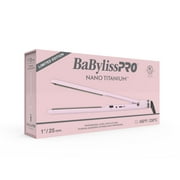 BaBylissPRO® Nano Titanium™ Limited Edition 1 Ultra-Thin Flat Iron (Pink)