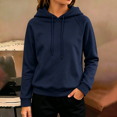 thumbnail image 4 of Abcomgle Hoodies for Girls 14-16 Cute Solid Hooded Sweatshirts for Teen Girls Trendy Raglan Long Sleeve Girls Pullover Top Cropped Winter Clothes for Tween Girls with Pocket, 4 of 4