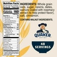 thumbnail image 3 of Quaker Instant Oatmeal, Raisin, Date & Walnut, Individual Packets, 48 Count, 3 of 7