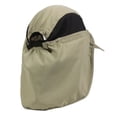 thumbnail image 4 of Outdoor Cap RR-002 Moisture Wicking with Removable Neck Guard-Khaki / Black, 4 of 5