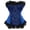 Blue, variant on Bunny Corset Tops for Women Fashion Night Out Red XXL