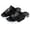 Black, variant on Men's Sandals Summer Outdoor -on Slides Anti Slipper Walking Slippers (White 9.5)