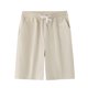 thumbnail image 2 of pstuiky Pantalones cortos para hombre, Pantalones cortos transpirables de color liso para hombre, informales, para vacaciones, con bolsillos Pantalones cortos de baloncesto, 2 of 9