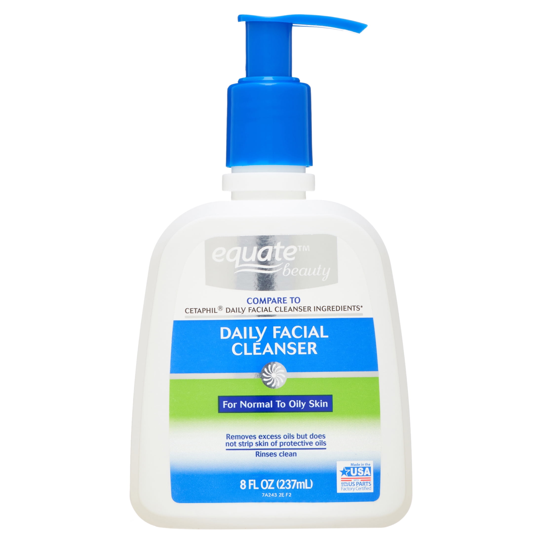 Equate Beauty Daily Facial Cleanser for Normal to Oily Skin, 8 fl oz - Walmart.com