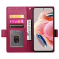 thumbnail image 2 of Magnetic Wallet Case with Card Holder & Stand for Samsung Galaxy A37 5G Red, 2 of 6