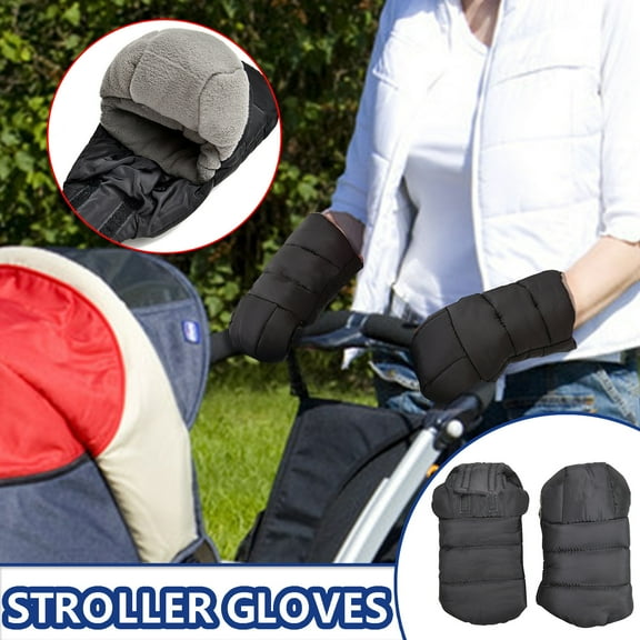 JLFNYA Winter Gloves,Baby stroller warm gloves windproof, antifreeze and cold proof gloves