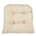 thumbnail image 2 of Klear Vu Gripper Saturn Tufted Dining Chair Cushion - Set of 2, 2 of 5