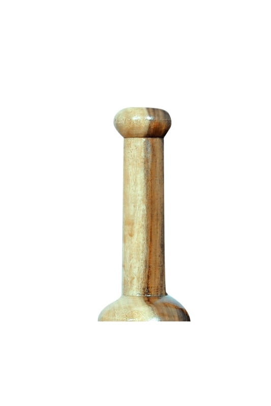 Sports Traditional Wooden Mugdar Exercise Club, Natural Varnish Finish (4, Kilograms)