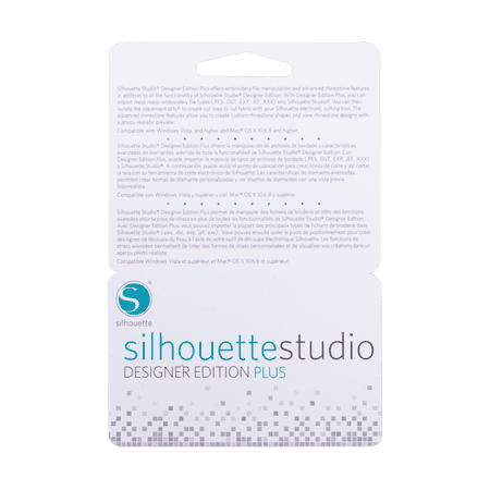 Silhouette Studio® Designer Edition Plus (Physical Card) | Upgrade for Advanced Design  Embroidery & Rhinestone Features price history on PriceWatchPro