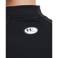 thumbnail image 5 of Camiseta Under Armour para mujer Authentics con cuello alto falso negra, 5 of 5