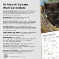thumbnail image 5 of The Beauty of Black Cats | 2024 12x24" (Hanging) Wall Calendar | StarGifts, 5 of 9