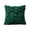 L Dark Green, variant on Dark Green L Size Embroidery Pillow Cover Luxury Cushion Case for Sofa Couch Bedroom Home Decor (Insert Not Included)