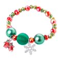 thumbnail image 2 of Pulsera de cuentas navideñas de diseño creativo perfecl, 2 of 7