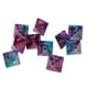 thumbnail image 2 of 10 Piezas De Dados De Poliedro De Múltiples Caras D8 Para Juego De Mesa D&D TRPG Púrpura + Azul Sunnimix Juego de dados TRPG Dice, 2 of 8