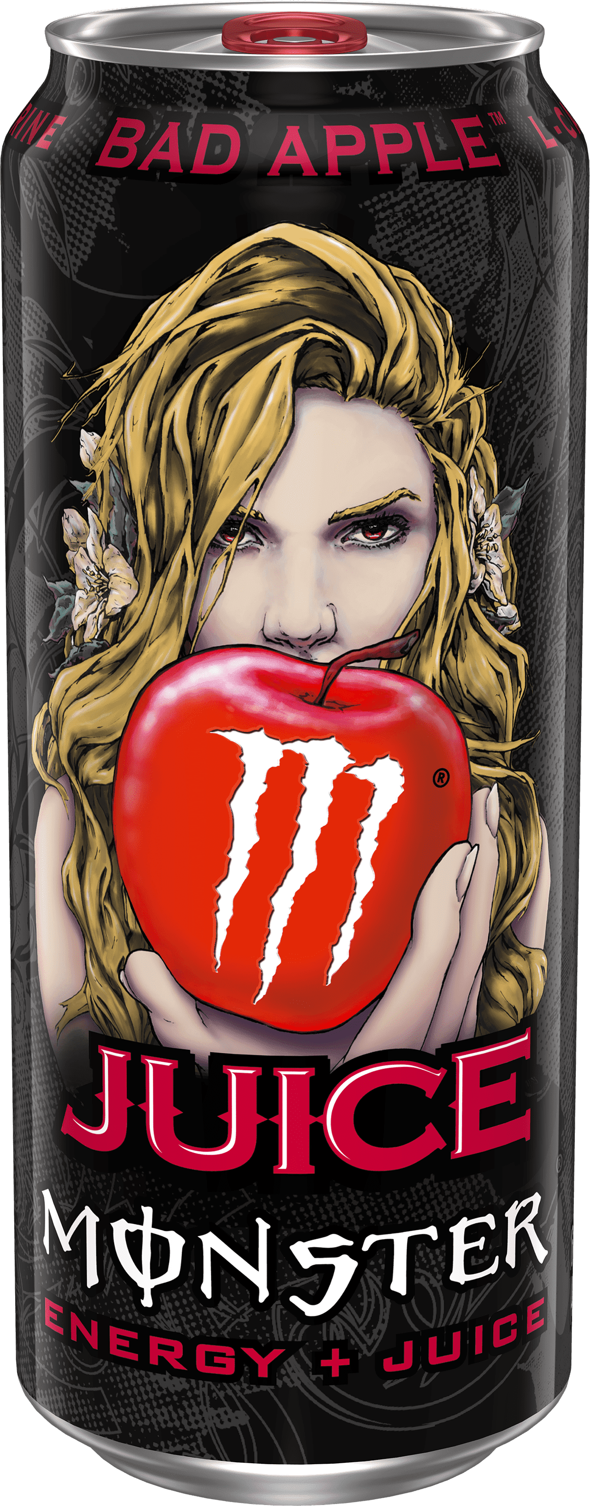 Monster Energy Juice Bad Apple, 16 Oz Can -24 Pack