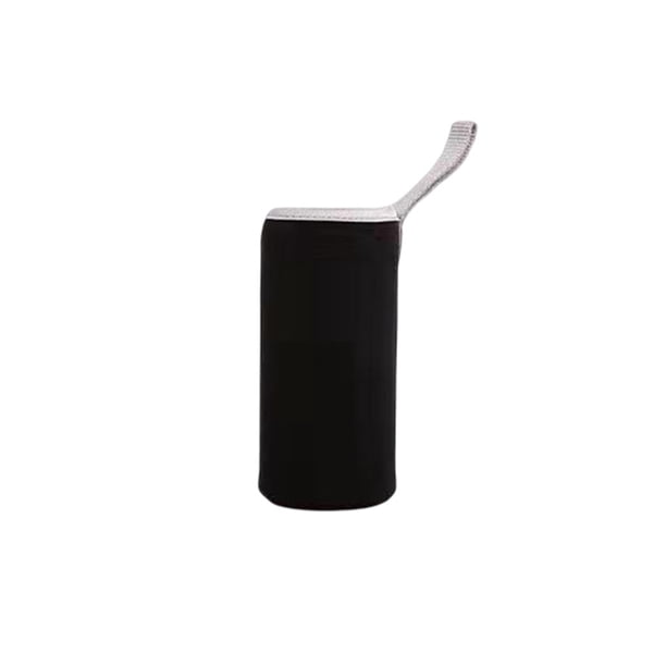 Reemplazo de la manga de la botella de agua de tela Aislamiento térmico Taza de vacío Cubierta del matraz Accesorios protectores aislantes con Almacenamiento y organización del hogar Negro Bearachild HA067112-10