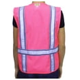 thumbnail image 5 of Safety Depot Pink Reflective Safety Vest with Pockets 8038-PK-L, 5 of 6