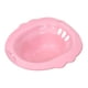 thumbnail image 2 of Baño de asiento para inodoro portátil, área de asiento más amplia, ajuste universal, baño de cadera Rosa, 2 of 6
