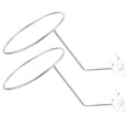 thumbnail image 4 of 2pcs Metal Hat Display Racks Hat Holder Basketball Football Holder Rack for Shop, 4 of 5