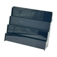 thumbnail image 4 of HILABEE Sports Card Shelf Holder Shop Dorm Retail Table 3 Tier Acrylic Display Stand Black, 4 of 9
