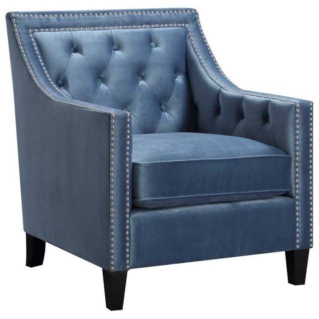 Picket House Furnishings Fauteuil d'Appoint en Teagan en Bleu Marine