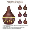 thumbnail image 4 of Jubipavy Wood Grain Aroma Essential Oil Diffuser LED Aroma Aromatherapy Humidifier, 4 of 4