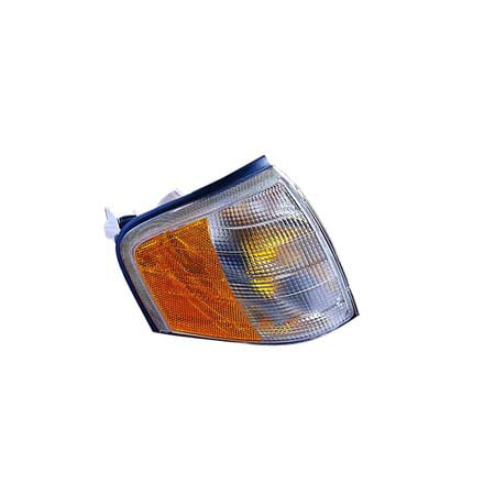 Left NSF Certified w/Bulbs Replacement for MB2520101 CarLights360: Fits 1994-2000 Mercedes-Benz C280 Turn Signal/Parking Light Assembly Driver Side