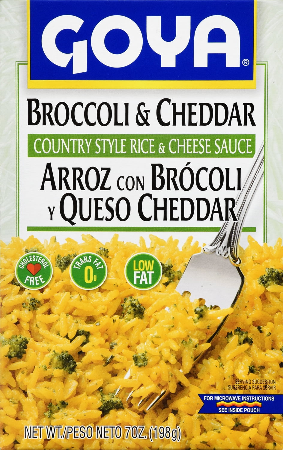 (3 pack) Goya Broccoli And Cheese Rice Mix 7 oz