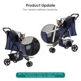 thumbnail image 3 of Poussette pour Animaux à 3 Roues, Cage pour Chien, Poussette de Voyage Pliable, Capacité de 30lbs, 3 of 8