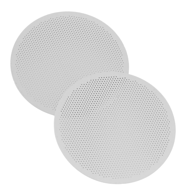2Pcs Stainless Steel Coffee Filter, 304 Stainless Steel Fine Mesh Coffee Filter Screen Reusable Filter for Coffee Machine Portafilter Basket