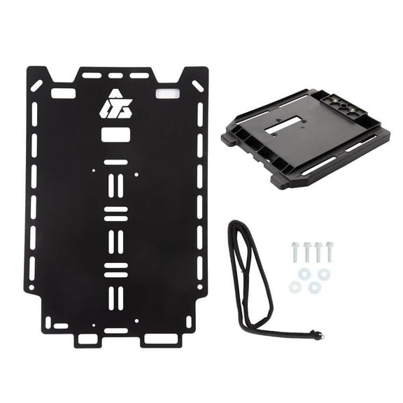 TUSK Seat Cargo Rack Kit Passenger Side Rear with Seat Base for Polaris General XP 4 1000 Premium 2023-2024