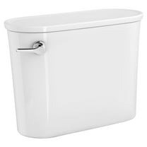Open Box American Standard Studio S 1.28 GPF Single Flush Toilet Tank Only with Left Hand Trip Lever in White