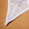 thumbnail image 4 of Bigersell Underwear for Women Clearance Breathable Underwear Women Tangas Panty Style P-782 Spandex Shaping Panties Seamless Thongs Ladies Briefs High Waist Women's Panties White One Size, 4 of 7
