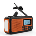 thumbnail image 1 of Emergency Radio 4000mAh Power Bank Solar Hand Crank Radios AM/FM/NOAA Alert Portable Weather Radio SOS Alarm Radio, 1 of 8
