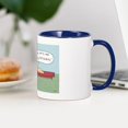 thumbnail image 4 of CafePress - Dog In Therapy Mug - 11 oz Ceramic Mug - Novelty Coffee Tea Cup, 4 of 6