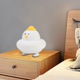thumbnail image 3 of Lámpara de mesita de noche recargable por USB con luz nocturna de animales de silicona de dibujos animados para niños Polluelo Yuyangstore Luz nocturna para niños, 3 of 8