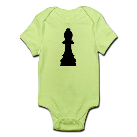 CafePress - Chess Bishop Infant Bodysuit - Baby Light Bodysuit