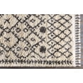 thumbnail image 5 of Mark&Day Area Rugs, 8x10 Macolm Global Shag Charcoal/Beige Area Rug, Beige Black Cream Carpet for Living Room, Bedroom or Kitchen (7'10" x 10'2"), 5 of 6