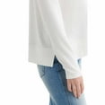 thumbnail image 4 of Lucky Brand Womens Long Sleeves Cozy Crewneck Sweatshirt,Marshmallow,Medium, 4 of 4