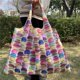 thumbnail image 1 of Bolsa de protección del medio ambiente plegable de dibujos animados, bolsa de compras de protección del medio ambiente de tela oxford, bolsa de almacenamiento portátil, 1 of 5