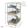 thumbnail image 4 of Ferplast Ferret Tower Two-Story Ferret Cage, 4 of 7