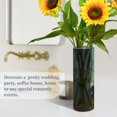 thumbnail image 3 of WOBOGO Lonely Back Plastic Vase Home or Wedding Decoration Centerpiece Unbreakable 11.8×3.9in, 3 of 6
