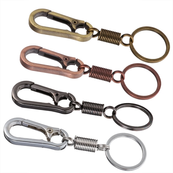 Raindrops Keychain Set, 4 Pieces Assorted Colors, Stylish and Key for Everyday Use