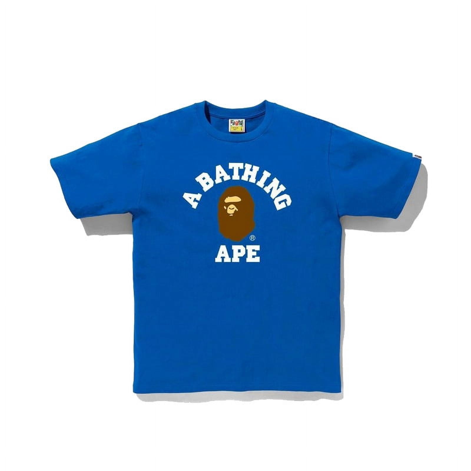 上品なブランド BAPE Men's Ape Same The with Paired Shirt Ape Women's and トップス