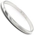 thumbnail image 1 of 925 Solid Sterling Silver Punjabi Sikh Kada #06, 1 of 6