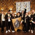 thumbnail image 5 of 30 pcs Black Hanging Swirls Decorations Swirl Party Decorations Plastic Party Streamer for Ceiling 26"", 5 of 5